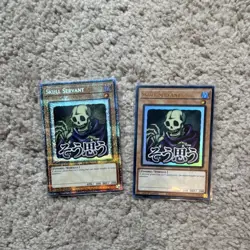 Konami Yu-Gi-Oh! TCG Skull Servant Monster 1st Edition Lot of 2 RA05-EN087 - Image 1