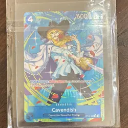 Bandai One Piece CCG Cavendish OP10-045 Royal Blood Parallel Foil Rare EN - Image 1
