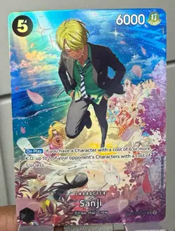 One Piece Sanji ST14-003 OP10 Royal Blood SP Full Art - Image 1