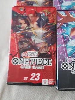 ~LOT OF 6~ ONE PIECE TCG: STARTER DECK BUNDLE ST-23-26-28 SHANKS YAMATO MONKEY - Image 4