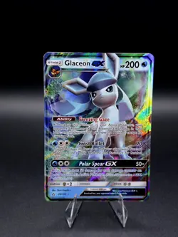 Pokemon TCG Glaceon GX 39/156 SM 2018 Ultra Prism Holo Card - Image 1