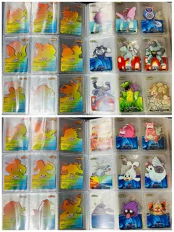 Set 161 Pikachu Charizard Pokemon Clear Card Vintage Nintendo Bandai Japanese - Image 4