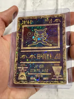 Pokemon Ancient Mew Promo 2000 Pokemon Movie Promo LP Vintage Vtg Holo Japanese - Image 2