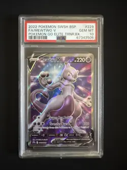 Mewtwo V SWSH229 SWSH: Sword & Shield Promo Cards Holo - Image 1