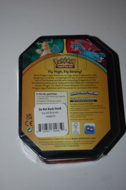 Salamence Tin-Pokemon Trading Card Game-3 Packs-Brand New - Image 3