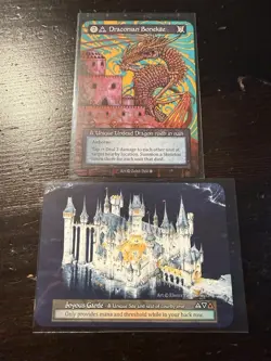 x2: Sorcery: Contested Realm TCG Unique (Non-Foil) CCG Card Lot - Joyous + - Image 1