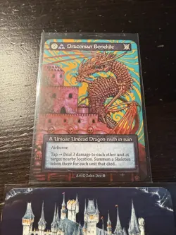 x2: Sorcery: Contested Realm TCG Unique (Non-Foil) CCG Card Lot - Joyous + - Image 3
