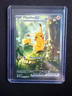 Pikachu ex - Ascended Heroes Special Illustration Rare Card 276/217 SIR NM/MINT - Image 1