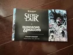 MTG Secret Lair x Dungeons & Dragons: Strahd's Descent FOIL Magic The Gathering - Image 1