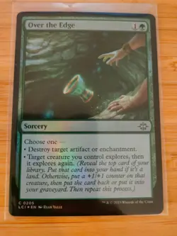 MTG Over the Edge (FOIL) 0205 Lost Caverns of Ixalan M/NM Free UK P&P - Image 1