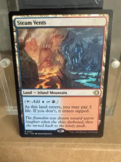 MTG Steam Vents Lorwyn Eclipsed Regular - Image 1