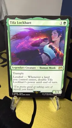 Tifa Lockhart Final Fantasy Regular - Magic - MTG - Image 1
