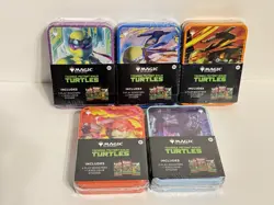 MTG TMNT Teenage Mutant Ninja Turtles Mini Tins Factory Sealed New Release 2026 - Image 1