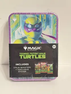 MTG TMNT Teenage Mutant Ninja Turtles Mini Tins Factory Sealed New Release 2026 - Image 4