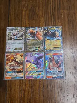 Lot Of 6 EX GX Pokemon Cards - Image 1