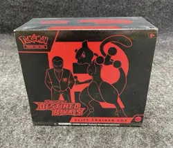 Pokemon Destined Rivals Elite Trainer Box Factory Sealed SV10 (DRI) - Image 1