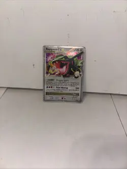 Rayquaza C LV.X Black Star Promo Diamond & Pearl Holo Rare Pokemon Card - Image 1