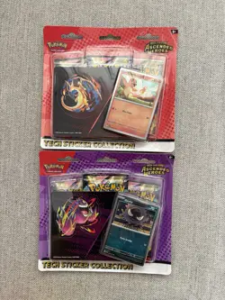 Pokemon TCG Ascended Heroes Tech Sticker Collection Set of 2 - Image 1
