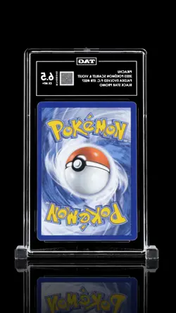 Pikachu 2023 Pokemon Paldea Evolved 027 Pokemon Center ETB Promo TAG 6.5 - Image 2