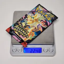 22.48g Pokemon TCG Ascended Heroes Booster Pack (FACTORY SEALED) - Image 1