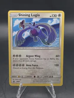 Pokemon TCG Shining Lugia SM82 Holo Card NM Condition Near Mint - Image 1