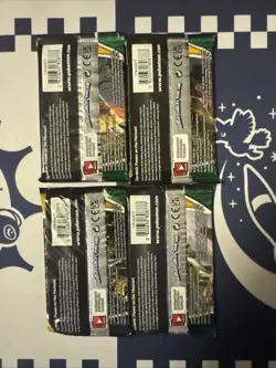 Pokemon TCG Evolving Skies Pack Art Set of 4 Sealed Booster Packs - Image 2