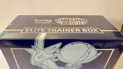 Chilling Reign ETB Ice Rider Calyrex Elite Trainer Box Factory Sealed Pokemon - Image 5