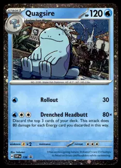Quagsire 156 Holo Promo Scarlet & Violet Promo Pokemon Holo Lightly Played - Image 1