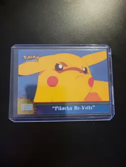 2000 Topps Pokemon Series 3 Pikachu Re-Volts #OR3 Foil (Orange Islands) - Image 3