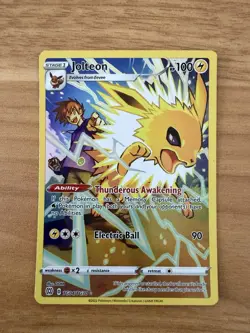 Pokemon Jolteon Brilliant Stars Trainer Gallery Holo TG04/TG30 Pack Fresh - Image 1