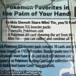 Pokemon TCG: Sinnoh Stars Mini Tin Munchlax - Brilliant STARS + ASTRAL Radiance - Image 4