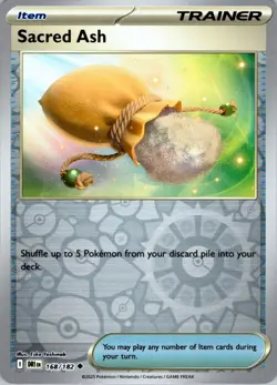 Sacred Ash Uncommon SV10: Destined Rivals 168/182 NM Pokemon - Image 1