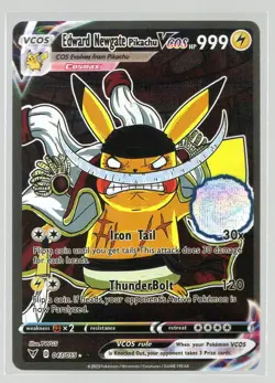 Pokemon Pikachu Cosplay * MARSHALL D-TEACH & EDWARD NEWGATE * - Image 2