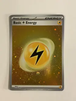 Pokemon TCG 151 Holographic Lightning Energy 004 Near Mint - Image 1