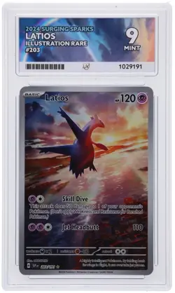 Latios 203/191 ACE MINT 9 Pokemon TCG Surging Sparks - Image 1