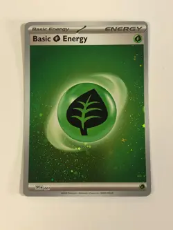 Pokemon TCG 151 Holographic Grass Energy 001 Near Mint - Image 1