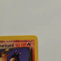 Pokemon 1st Edition Dark Charizard non holo 21/82 Rare - Image 4