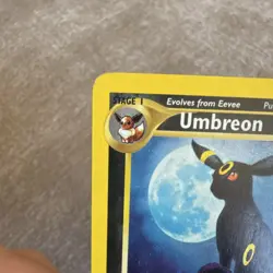 Pokemon Umbreon 13/75 Holo Rare Neo Discovery **Heavily Played** (Read Comments) - Image 5