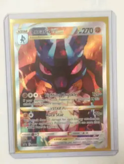 Pokemon TCG Lucario VSTAR SWSH291 Crown Zenith Black Star Promo NM+ FREE SHIPP - Image 3
