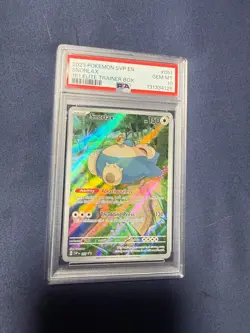 POKEMON SVP EN-SV BLACK STAR PROMO #051 SNORLAX 151 PSA 10 - Image 1
