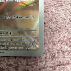 Pokemon Mr. Mime Illustration Rare Holo 90 HP Basic 179/165 SV 151 Okacheke - Image 3