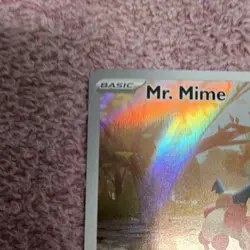 Pokemon Mr. Mime Illustration Rare Holo 90 HP Basic 179/165 SV 151 Okacheke - Image 5