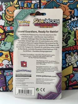 Pokemon Sun & Moon Guardians Rising Single Pack Blister Tsareena - Image 2