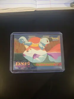 The Water Race Is On! 47 Holo Topps Pokemon Movie Pikachu's Vacation Foil - Image 1