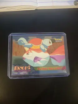 The Water Race Is On! 47 Holo Topps Pokemon Movie Pikachu's Vacation Foil - Image 4