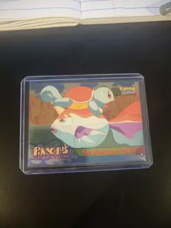 The Water Race Is On! 47 Holo Topps Pokemon Movie Pikachu's Vacation Foil - Image 5