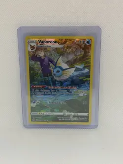 2022 Pokemon: Brilliant Stars Trainer Gallery Ultra Rare Holo Vaporeon TG02/TG30 - Image 1