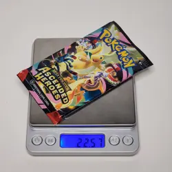 HEAVY - 22.57g Pokemon TCG Ascended Heroes Booster Pack (FACTORY SEALED) - Image 1