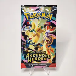 HEAVY - 22.57g Pokemon TCG Ascended Heroes Booster Pack (FACTORY SEALED) - Image 3