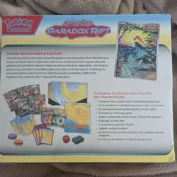 Scarlet & Violet Paradox Rift Elite Trainer Box Roaring Moon Pokemon TCG - Image 2